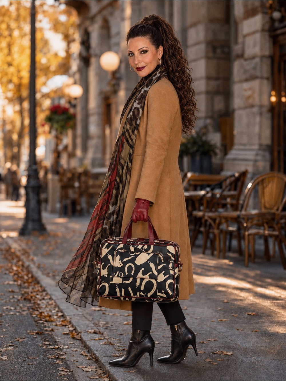 Vintage Moschino Briefcase Bag